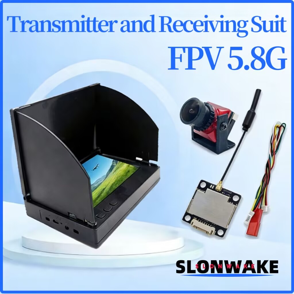 Drone Controller Screen - SLONWAKE FPV-pak 5.8G 600mW VTX-zender, 1500TVL