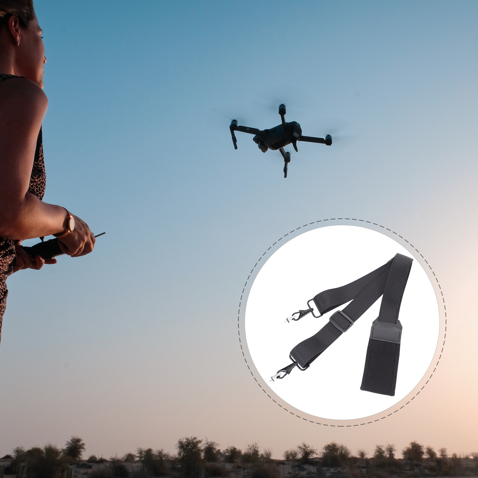 Drone Neck Strap - 2 3 Compatibele RC-controller nekband drone