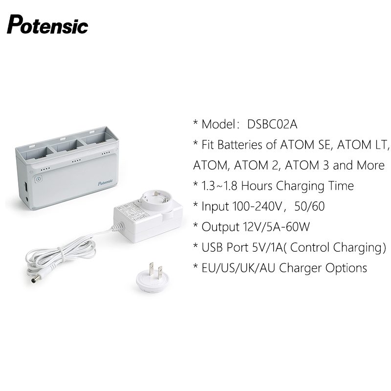 Drone Charging Hub - Potensic Original 60W oplaadhub voor ATOM