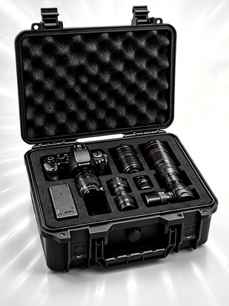 Drone Hard Shell Case - Voorgeknipte spons fotografie apparatuur opbergbox voor