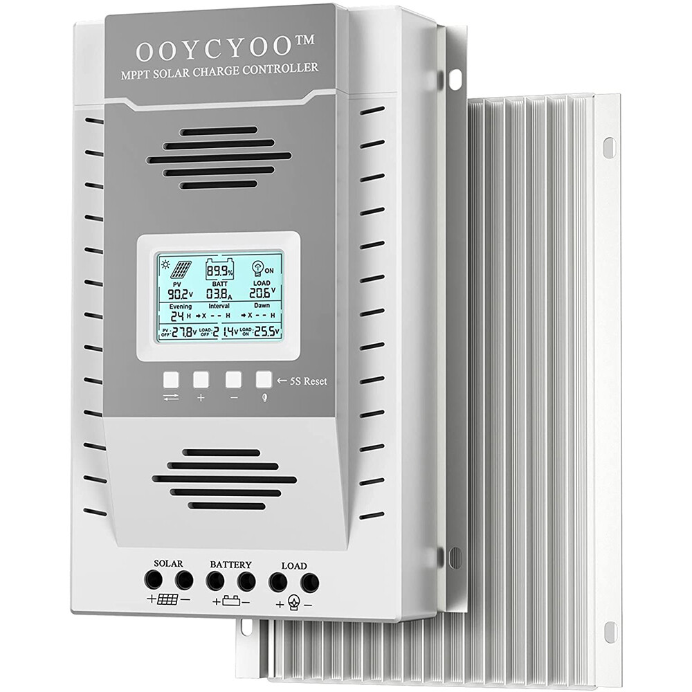 Drone Solar Charger - OOYCYOO MPPT-laadregelaar 100 amp 12V/24V Auto,