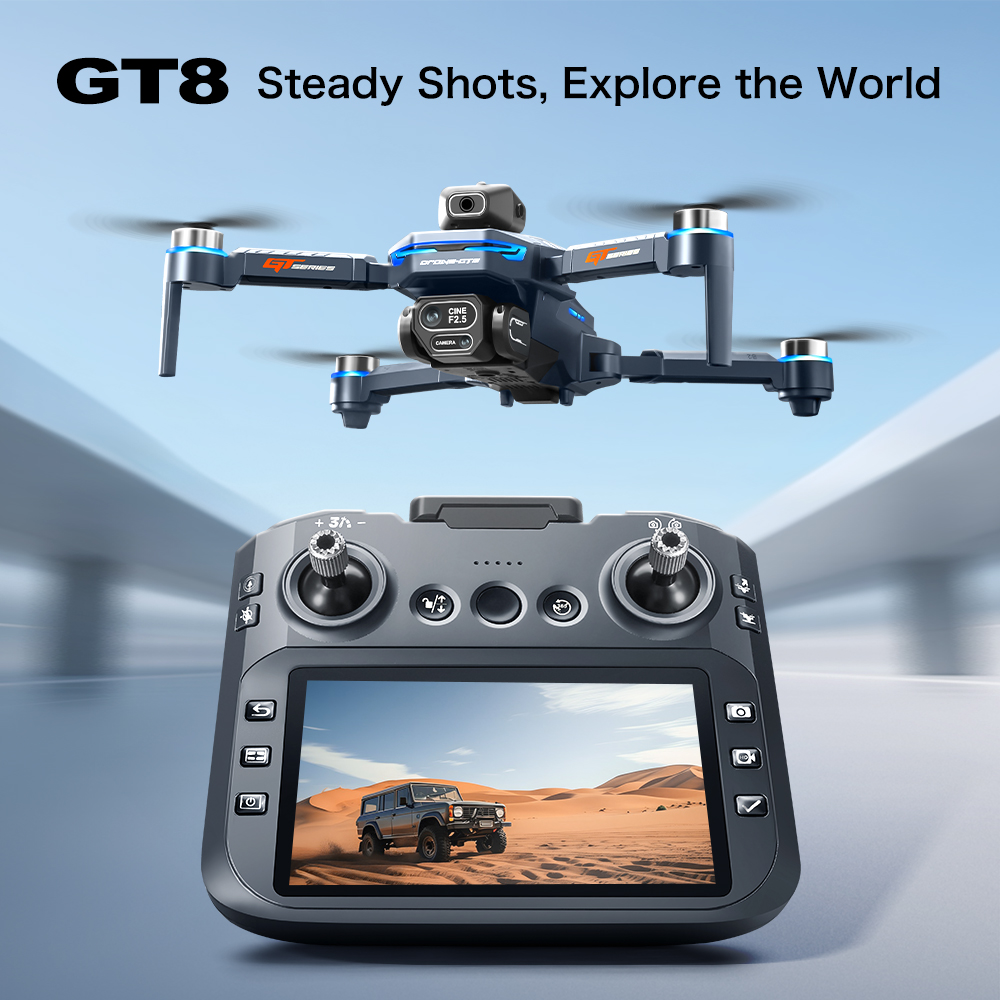 Drone Battery Charger - GT8 Obstakelvermijding Luchtdrone – HD borstelloze