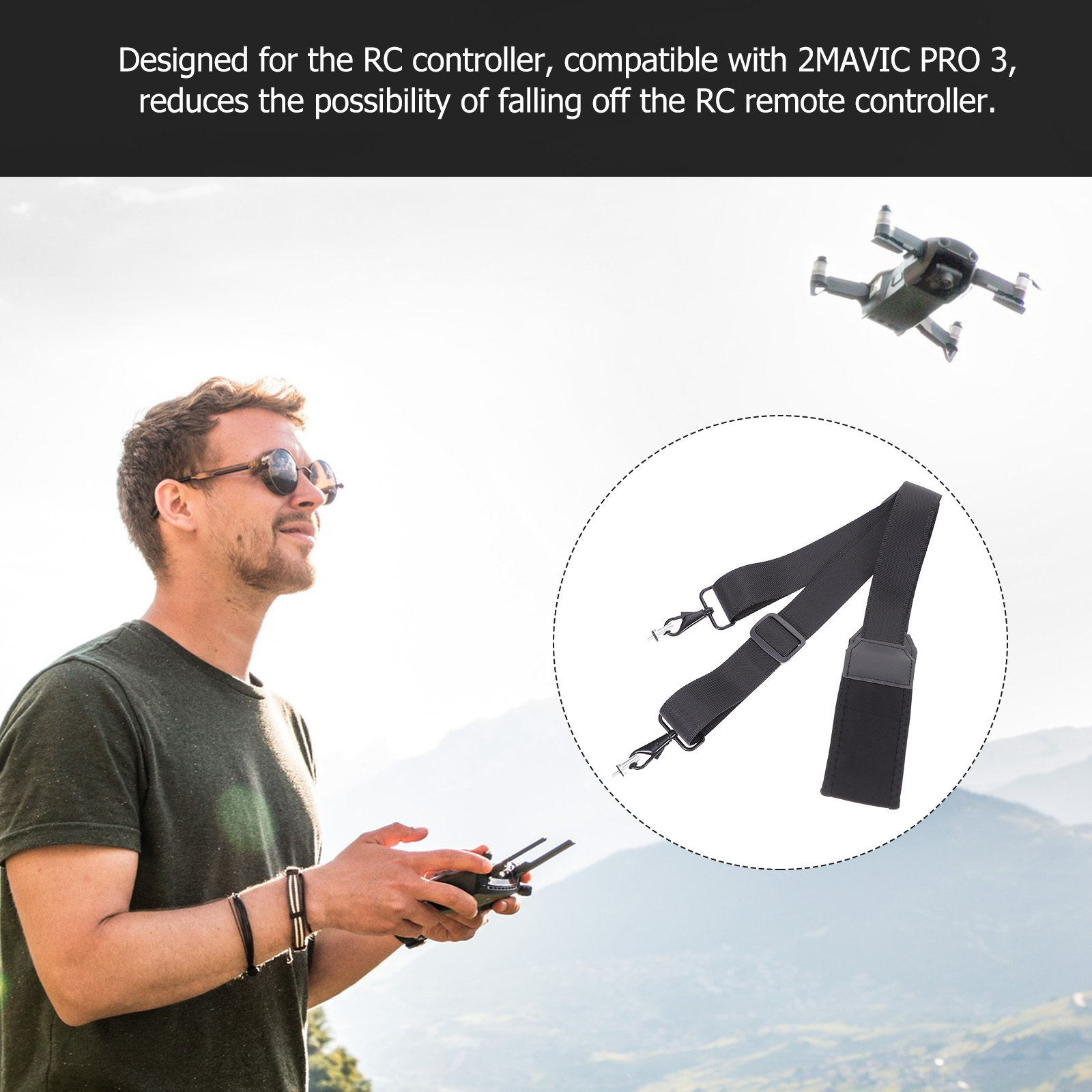 2 3 Compatibele RC-controller  - Drone Neck Strap recensie en prijs