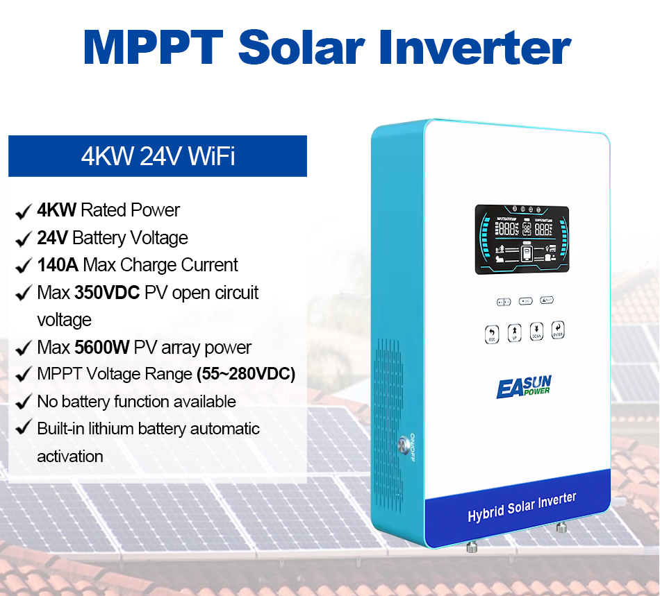 EASUN POWER 4KW Omvormer 110V  - Drone Solar Charger recensie en prijs