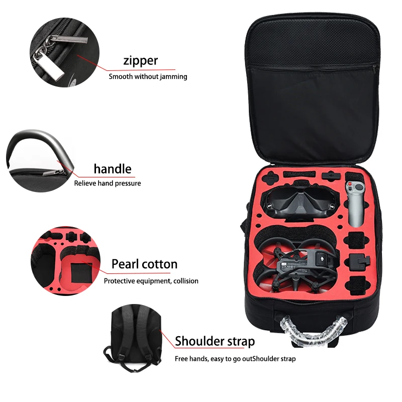 Draagbare tas Rugzak Nylon wat - Drone Backpack recensie en prijs