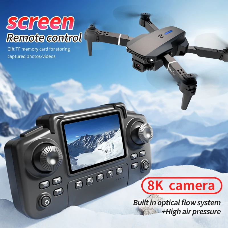 Professionele E88 PRO Drone me - Drone Controller Screen recensie en prijs