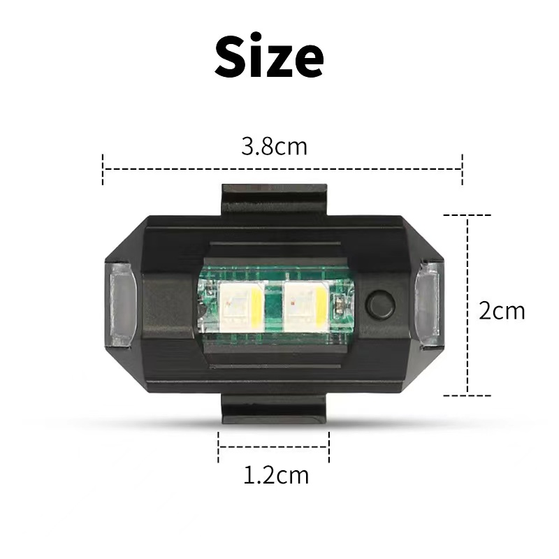 Motorfietslicht Drone Strobosc - Drone Strobe Light recensie en prijs
