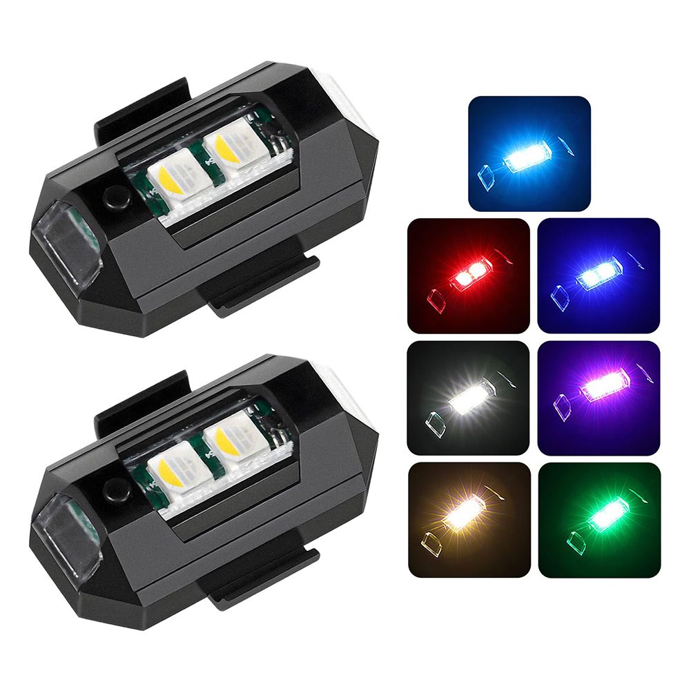 2 STKS Mini LED Strobe Lights  - Drone Beacon Light recensie en prijs