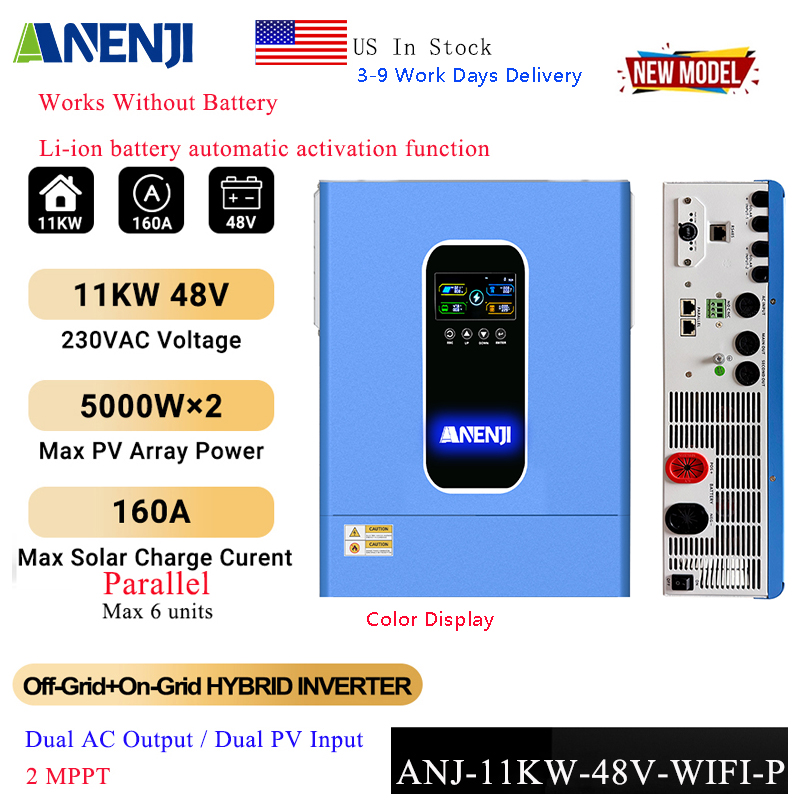 ANENJI 11KW 48V Hybride Solar  - Drone Solar Charger recensie en prijs