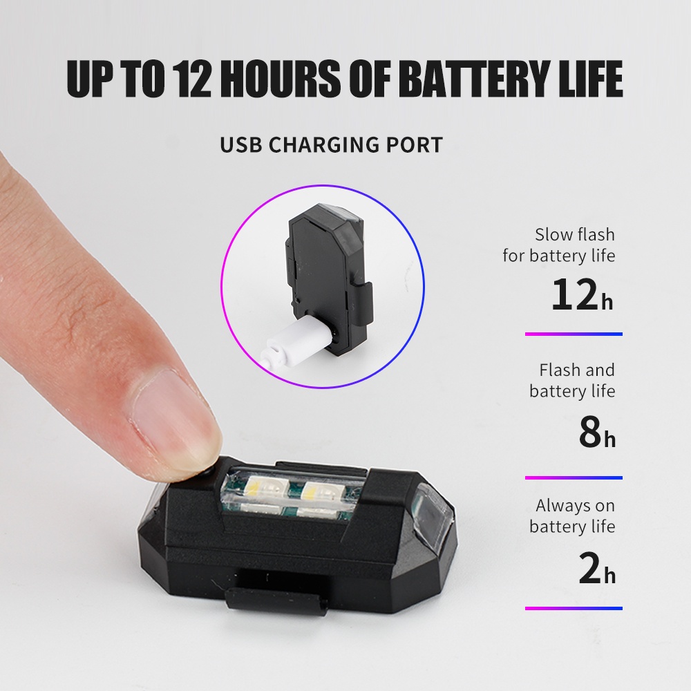1 PC 7 Kleur Mini USB Opladen  - Drone Beacon Light recensie en prijs