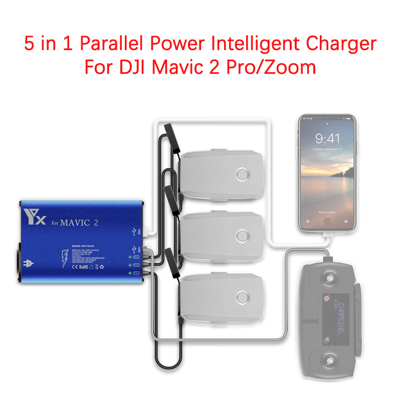 Voor Dji Mavic 2 Pro/Zoom Dron - Drone Charging Hub recensie en prijs
